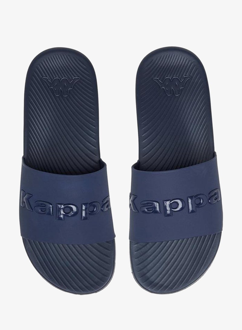 Kappa Men Logo Embossed Slides - Image 1